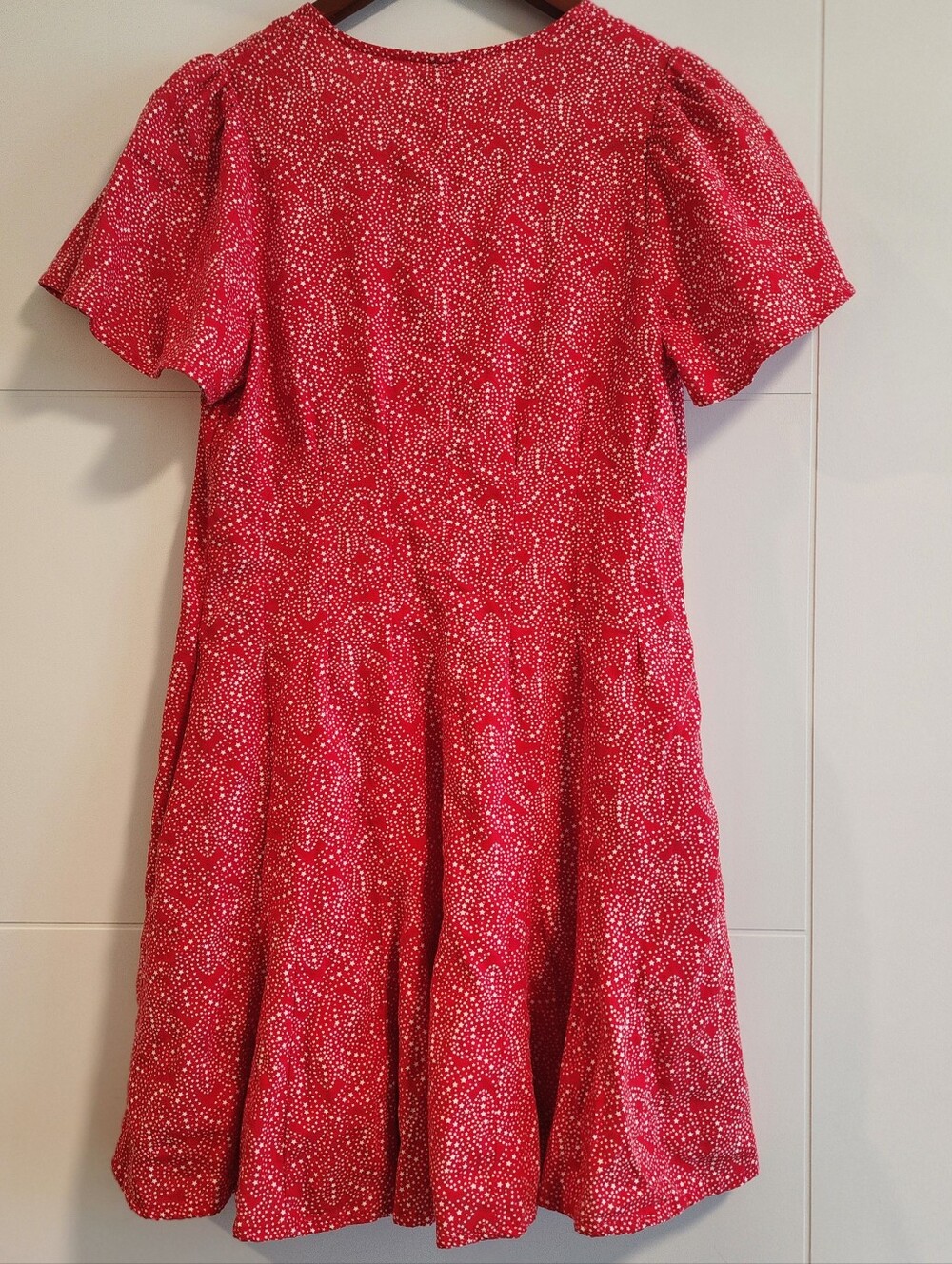 Universal Thread Linen Blend Button Up Shortsleeve Mini Dress - Picture 3 of 6